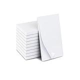 KitchenDine 10 Pack Note Pads 3x5 | 100 Sheets Per Memo Pad | Server Note Pads | Scratch Pads for Writing | White Blank Notepads in Bulk | Small Notepad | Paper Pads for To Do Grocery List