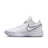 NIKE Men's Modern, White Silver Metallic Black, 10.5