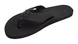 Rainbow Sandals Men's Cloud Sandals, Black, Men's Small / 7.5-8.5 D(M) US