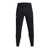 Under Armour Men's Rival Fleece Joggers, (001) Black / / White, Medium