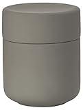 Zone Denmark Ume Taupe Cosmetic Jar - Elegant and Functional Storage Solution for Your Beauty Essentials, Infusing Scandinavian Design into Your Vanity Space - Beige (Taupe)