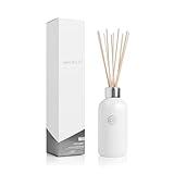 Capri Blue Volcano Reed Diffuser Set - Comes with Reed Diffuser Sticks, Fragrance Oil, and Glass Bottle Oil Diffuser - Aromatherapy Diffuser - White Diffuser (8 fl oz)