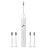 OasiSmile Electric Toothbrush for Adults, 50000 VPM Deep Clean Electric Toothbrushes with 4 Duponts Brush Heads, 5 Modes Sonic Toothbrushes One Charge for 180 Days, 2 Minutes Smart Timer