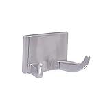 Design House 533059 Millbridge Classic Double Robe Hook for Bathroom Bedroom Closet or Office Polished Chrome