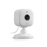 Blink Mini 2 (newest model), Plug-in smart security camera, HD night view in color, built-in spotlight, two-way audio, motion detection, Works with Alexa (White)