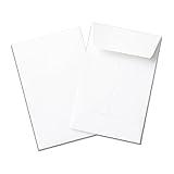 Guardian #1 Paper Coin Envelopes with Gummed Flaps, Pack of 500 Blank Small Envelopes for Gift Cards, Coins, Receipts, Stamps, Small Parts Storage, and More, 2 ¼ Inches x 3 ½ Inches, White