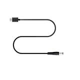 USB C to DC 5.5mm x 2.5mm(Compatible with 5.5mm x 2.1mm) Power Cord, USB Type C Input to DC 15V 3A Out Power Cable, Work with PD Charger and PD Power Bank. Portable for Outdoor Test (15, Volts)