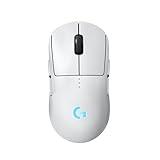 Logitech G PRO 2 Lightspeed Wireless Gaming Mouse, Right- or Left-Handed Mouse with up to 4 Customizable and Switchable Magnetic Side Buttons, 32k DPI Sensor, USB-C Charging, for PC/Mac - White