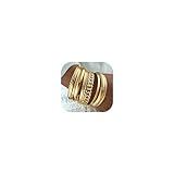 ÌF ME Gold Bangle Bracelets for Women, Indian Bangles Stackable Set, Multi Layer Textured 14K Gold Plated Chunky Bracelets Boho Jewelrys Set（A-10PCS Chunky bangle set）