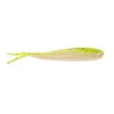 Berkley Gulp! Minnow Fishing Soft Bait, Chartreuse Shad, 4in