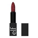 e.l.f. O Face Satin Lipstick, Richly Pigmented, Nourishing & Long-Lasting Creamy Lipstick, Infused With Jojoba, Vegan & Cruelty-Free, Shameless