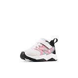 New Balance YTRAVFP2 Running Shoe, White/Real Pink/Black, 5.5 US Unisex Big Kid