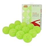 Selkirk Pro S1 Ball | Crack-Resistant | 38 Hole Outdoor Pickleball Balls | USAPA Approved Pickle Ball for Tournament Play | Advanced Aerodynamics | 12 Pack Pickleballs |