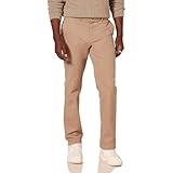 Amazon Essentials Men's Slim-Fit Casual Stretch Chino Pant, Mushroom Brown, 29W x 32L