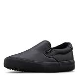 Lugz Women's Clipper Slip-Resistant Work Shoe, Black, 9 M US