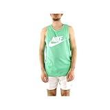 Nike Men's Sportswear Americana Statement Tank Top (US, Alpha, Medium, Regular, Regular, Spring Green)