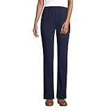 Lands' End Women s Sport Knit Pants Radiant Navy Petite Medium