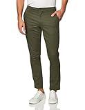 Amazon Essentials Men's Slim-Fit Casual Stretch Chino Pant, Olive, 30W x 32L