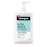 Neutrogena Ultra Gentle Foaming Facial Cleanser, Foaming Face Wash for Sensitive Skin, Gently Cleanses Away Dirt, Oil & Makeup Without Over Drying, Fragrance-Free, 16 fl. oz