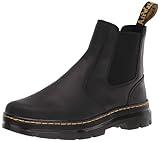 Dr. Martens Unisex Embury Chelsea Boot, Black Wyoming, 9 Women/8 Men