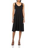Eddie Bauer Women's Aster Vneck Midi Dress, Blck