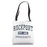 Rockport Massachusetts MA Vintage Established Tote Bag