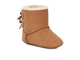 UGG Girls I Baby Bailey Bow Fashion Boot, Chestnut, 4-5 Infant