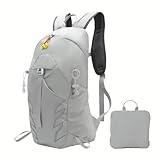 UTIAMIAOGONGO Small Hiking Backpack 25L，Lightweight Packable Hiking Daypack Cycling Hydration Backpack Travel Camping Back Pack for Men Women，White