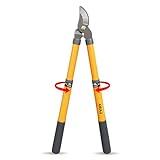 AIRAJ 16-24'' Extendable Loppers for Tree Trimming | Branch Cutter with 1.5“ Cutting Capacity | Loppers for Gardening | Garden Shears