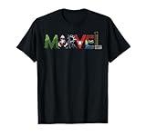 Marvel Avengers Character Text Portrait T-Shirt