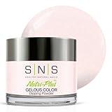 SNS Nail Dip Powder, Gelous Color Dipping Powder - Brittany (Natural, Nudes/Pastel, Shimmer) - Long-Lasting Dip Nail Color Lasts 14 Days - Low-Odor & No UV Lamp Required - 1 oz