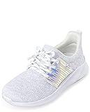 The Children's Place,girls,The Children's Place Girls Running Sneakers,Uniform Running Sneakers,White,11 Little Kid