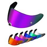 PSLER Helmet Visor for T520 ST1400 R1 - T520 ST1400 R1 Face Shield Helmet Visor Helmet Accessories,Purple
