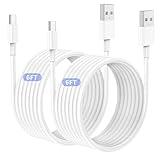 2Pack 6ft Car Carplay Cable for Apple iPhone 16 Pro/16/15 Pro Max/15 Plus/15, Long USB A to USB C Carplay Charger Cord, iPad Pro 12.9/11,10th, Air 5th/ 4th,iPad mini 6th Gen Car Charging Cable 6 Feet