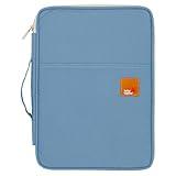Mygreen Universal Travel Gear Organizer/Electronics Accessories Bag/Document File Bag (Large, Light Blue)