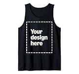 Custom Tank Top with Your Image for Men and Women by Modify by Amazon Merch on Demand