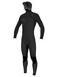 O'NEILL 5/4+mm Men's Hyperfreak Hooded Full Wetsuit, Medium