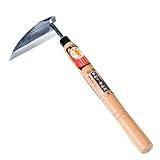 Gardening Weeding Sickle Very Sharp Edge Manual weeders [Made in Japan] Japanese Garden Weeder Hand Hoe Hori Hori garden knife