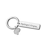 Dabihu Psychotherapist Gift Psychologist Keychain School Psychologist College Graduation Present Psychological Counselor Psychiatrist Appreciation Gift Christmas Birthday Present