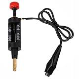 Savildo Ignition Coil Tester Adjustable Spark Coil-on Tester Spark Plug Tester Coil-on Plug Ignition Spark Circuit Tester Autos Diagnostic Test Tool for Car Ignition Energy Automotive, White