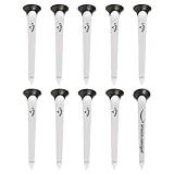 Callaway Par-Tee Plastic Golf Tees, 10 Pack,White