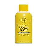 Beekeeper's Naturals Propolis Honey Cough Syrup Daytime for Adults Elderberry, Bee Propolis, Buckwheat Honey - Immune Support & Throat Soothing, 4 oz