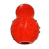 Nylabone Treatin' Cone Strong Stuffable Chew Toy for Dogs, Natural Rubber Fillable Treat Toy, Treat Dispensing Dog Toy, Bacon Flavor, Small Dogs - Up to 25 Ibs, 1 Count