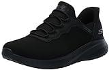 Skechers Women's Work Hands Free Slip Ins Squad Chaos SR-Jasul Food Service Shoe, Black, 8.5