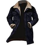 Black Of Friday Deals 2024 Electronics After Sale Christmass Clearance Leather Bomber Jacket Men Suede Jacket For Men - Premium Suede Leather Bomber Jacket | Trucker Coat For Mens Fashion Blue Small