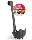 OTOTO Katie Cat Soup Ladle - Halloween Gifts Black Cat, Gothic Gifts, Gifts for Cat Lovers - Spooky Cat Gift, Cute Kitchen Accessories, Fun Gifts (Katie Cat, Black)