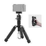 SmallRig VT-20 Aluminum Mini Tripod, 20" Desktop Tripod with 360° Ball Head, Compact Desktop Tripod for DSLR Camera Video Camcorder, Load up to 13lb/6kg-4289