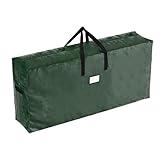 Christmas Tree Storage Bag - Storage Bags for 9FT Disassembled Artificial Trees, Seasonal Decor, Packing, Moving, and Home Organizer by Elf Stor (Green)