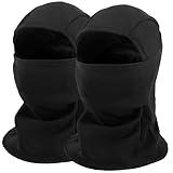 Balaclava Ski Mask for Adult, Full Face Mask Winter Fleece Thermal Cold Weather Outdoors Cover for Men Women 2 Packs