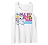 Super Mario Made In The 80's Retro Gradient Color Fade Tank Top